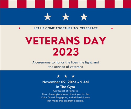 Veterans Day Program